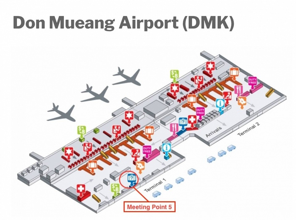 Driver Meeting Point Gate 5